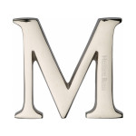 M Marcus Heritage Brass Letter M - Pin Fix 51mm